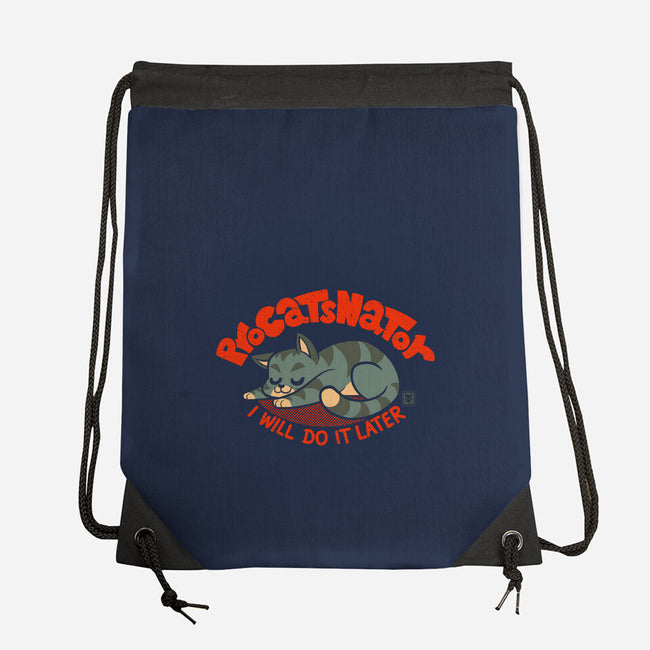 ProCATsnator-None-Drawstring-Bag-worlddominationforcats