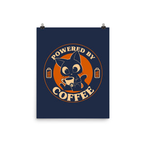 Powered By Coffee Cat