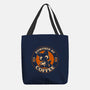 Powered By Coffee Cat-None-Basic Tote-Bag-worlddominationforcats