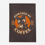 Powered By Coffee Cat-None-Indoor-Rug-worlddominationforcats