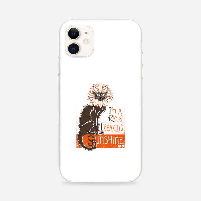 Ray Of Freaking Sunshine Cats-iPhone-Snap-Phone Case-worlddominationforcats