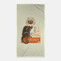 Ray Of Freaking Sunshine Cats-None-Beach-Towel-worlddominationforcats