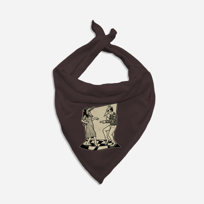 Ghost Couple Dance-Cat-Bandana-Pet Collar-Studio Mootant