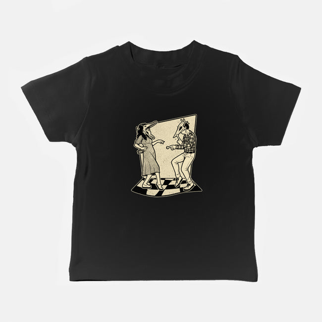 Ghost Couple Dance-Baby-Basic-Tee-Studio Mootant