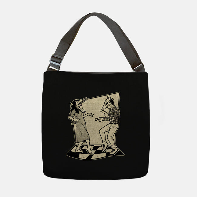 Ghost Couple Dance-None-Adjustable Tote-Bag-Studio Mootant