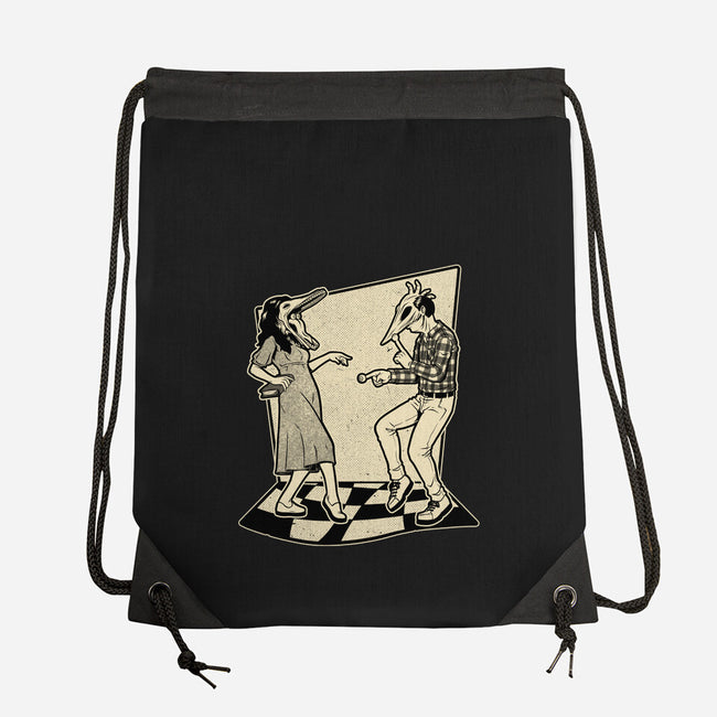 Ghost Couple Dance-None-Drawstring-Bag-Studio Mootant