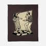 Ghost Couple Dance-None-Fleece-Blanket-Studio Mootant