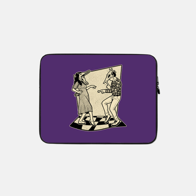 Ghost Couple Dance-None-Zippered-Laptop Sleeve-Studio Mootant