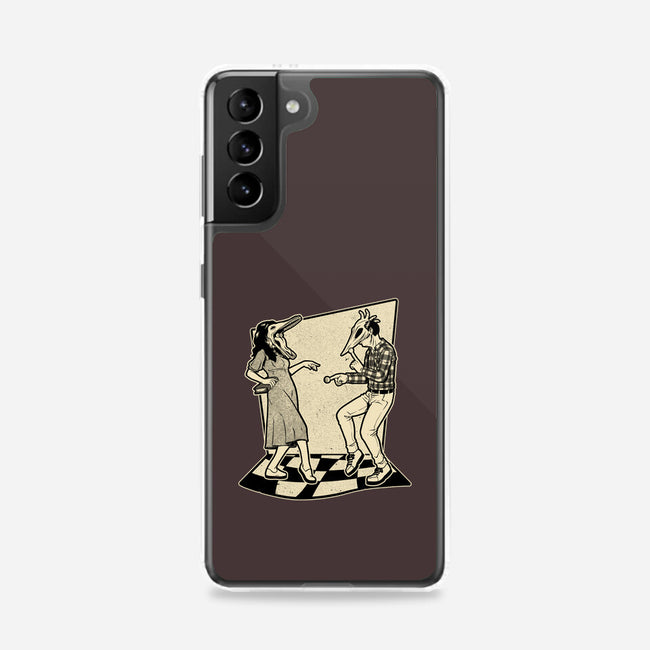 Ghost Couple Dance-Samsung-Snap-Phone Case-Studio Mootant