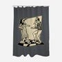 Ghost Couple Dance-None-Polyester-Shower Curtain-Studio Mootant