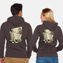 Ghost Couple Dance-Unisex-Zip-Up-Sweatshirt-Studio Mootant