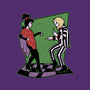 Beetle And Girl Dance-None-Glossy-Sticker-Studio Mootant