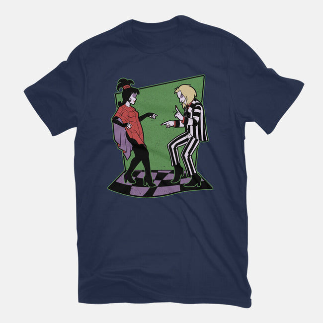 Beetle And Girl Dance-Unisex-Basic-Tee-Studio Mootant