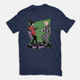 Beetle And Girl Dance-Unisex-Basic-Tee-Studio Mootant