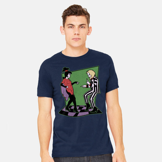 Beetle And Girl Dance-Mens-Heavyweight-Tee-Studio Mootant