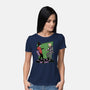 Beetle And Girl Dance-Womens-Basic-Tee-Studio Mootant