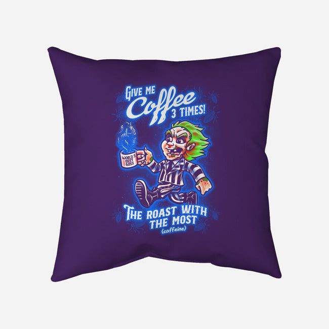 The Roast With The Most-None-Removable Cover w Insert-Throw Pillow-Punksthetic