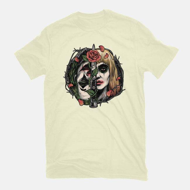 Strange Couple-Mens-Basic-Tee-glitchygorilla