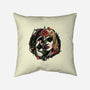 Strange Couple-None-Removable Cover w Insert-Throw Pillow-glitchygorilla