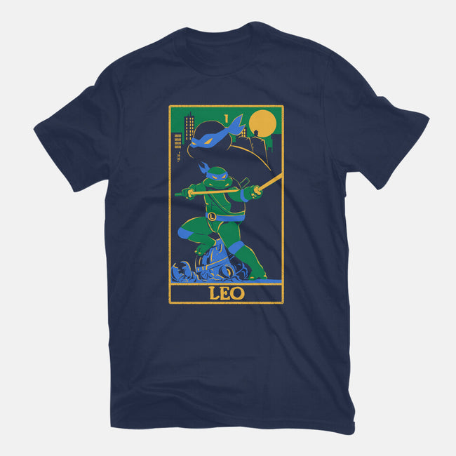 Leo Tarot Card-Unisex-Basic-Tee-naomori