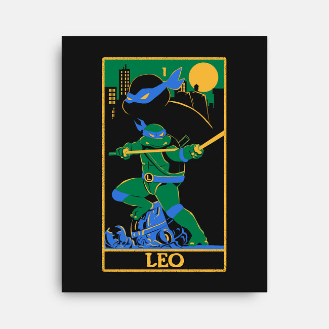 Leo Tarot Card-None-Stretched-Canvas-naomori