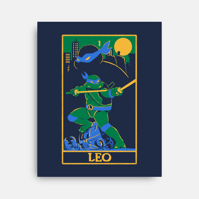 Leo Tarot Card-None-Stretched-Canvas-naomori