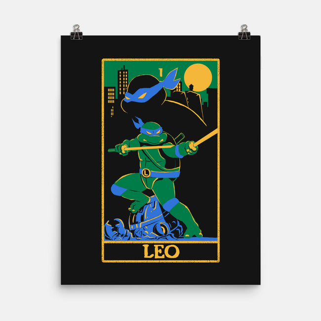 Leo Tarot Card-None-Matte-Poster-naomori