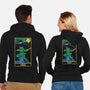 Leo Tarot Card-Unisex-Zip-Up-Sweatshirt-naomori