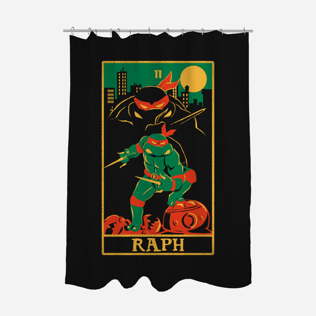 Raph Tarot Card-None-Polyester-Shower Curtain-naomori