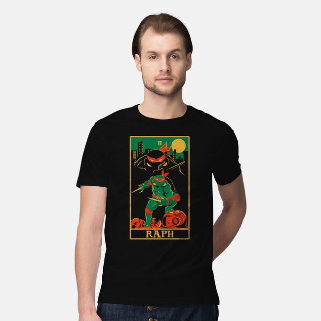 Raph Tarot Card-Mens-Premium-Tee-naomori