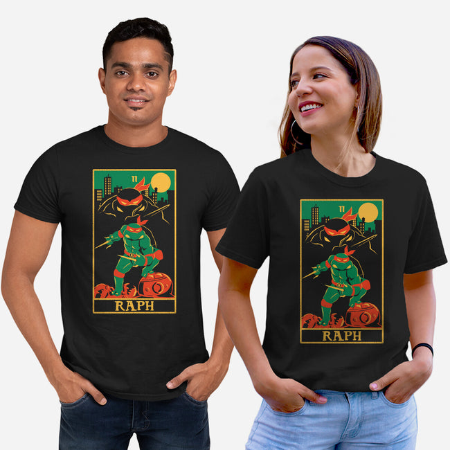 Raph Tarot Card-Unisex-Basic-Tee-naomori