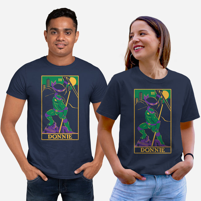 Donnie Tarot Card-Unisex-Basic-Tee-naomori