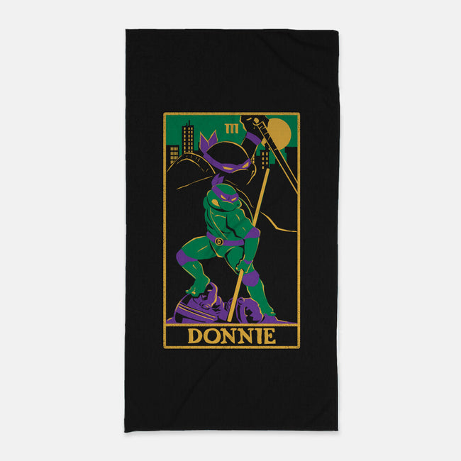 Donnie Tarot Card-None-Beach-Towel-naomori