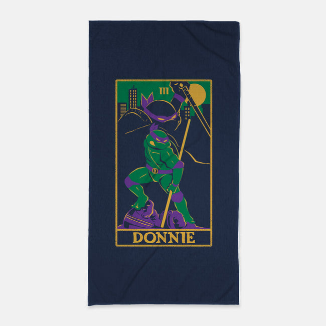 Donnie Tarot Card-None-Beach-Towel-naomori