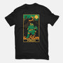 Mikey Tarot Card-Womens-Basic-Tee-naomori