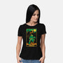 Mikey Tarot Card-Womens-Basic-Tee-naomori