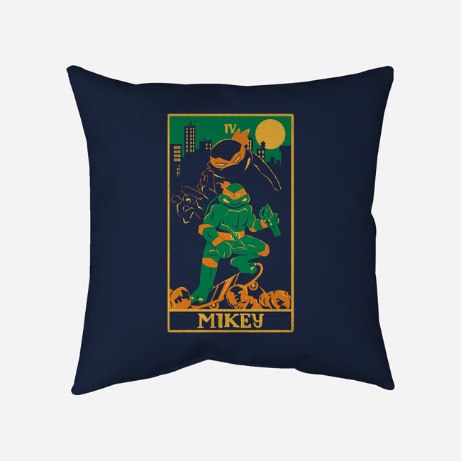 Mikey Tarot Card-None-Non-Removable Cover w Insert-Throw Pillow-naomori