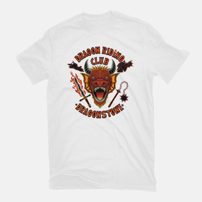 Dragon Riding Club-Unisex-Basic-Tee-rmatix