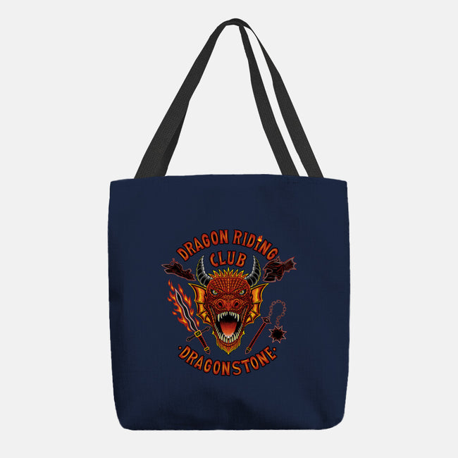 Dragon Riding Club-None-Basic Tote-Bag-rmatix