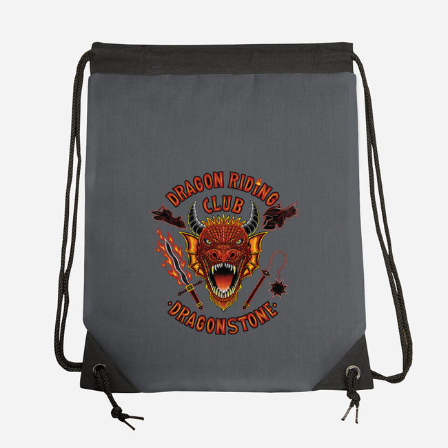 Dragon Riding Club-None-Drawstring-Bag-rmatix