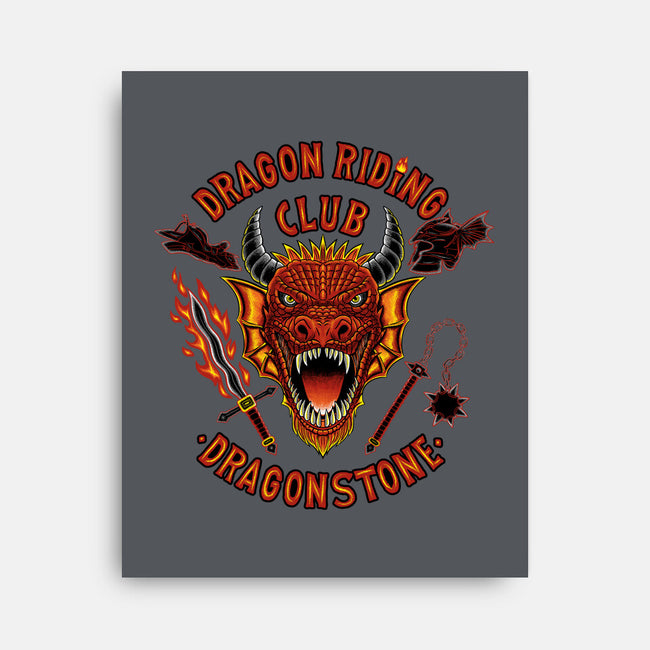 Dragon Riding Club-None-Stretched-Canvas-rmatix