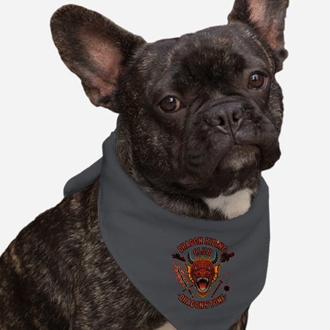 Dragon Riding Club-Dog-Bandana-Pet Collar-rmatix