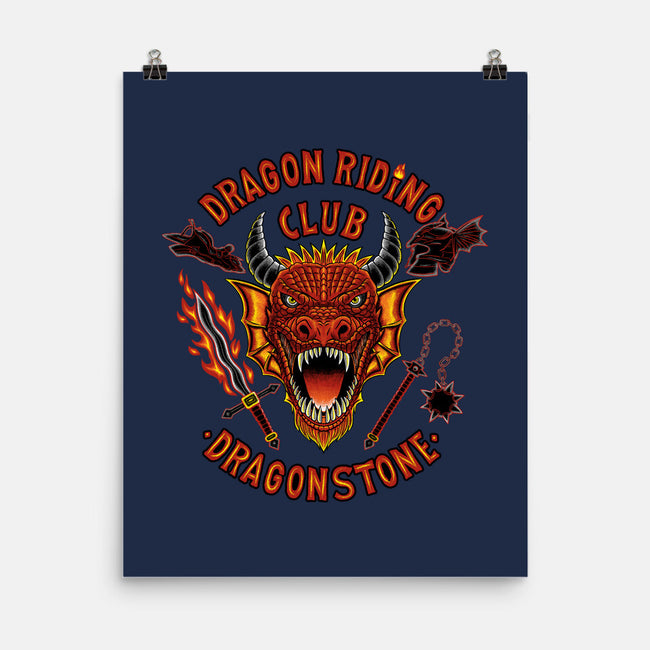 Dragon Riding Club-None-Matte-Poster-rmatix