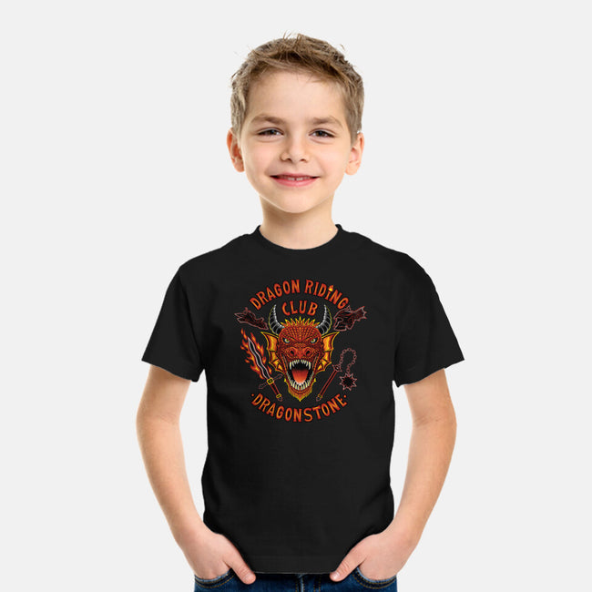 Dragon Riding Club-Youth-Basic-Tee-rmatix