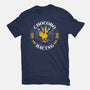 Chocobo Racing-Womens-Basic-Tee-rocketman_art