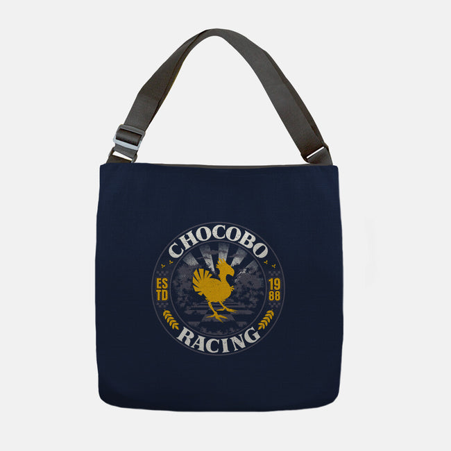 Chocobo Racing-None-Adjustable Tote-Bag-rocketman_art