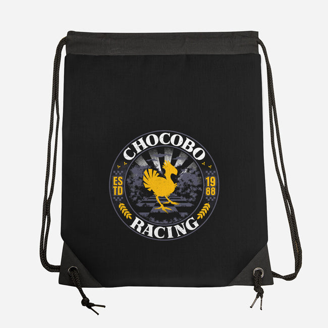 Chocobo Racing-None-Drawstring-Bag-rocketman_art