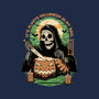 Reaper Halloween In My Soul-Womens-V-Neck-Tee-Studio Mootant