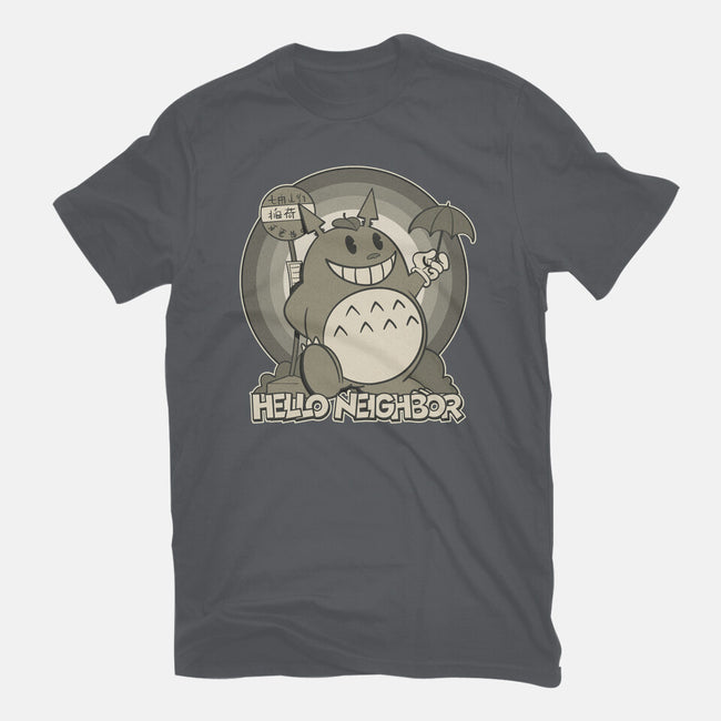 Hello My Neighbor-Unisex-Basic-Tee-sebasebi