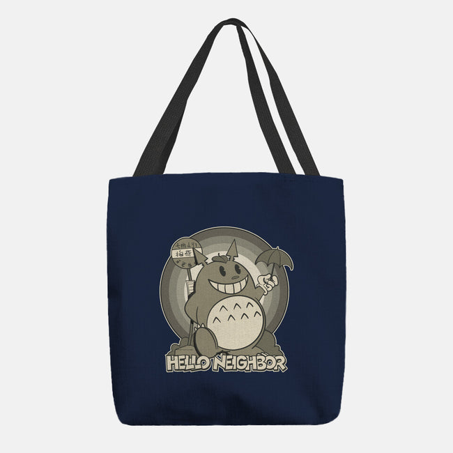 Hello My Neighbor-None-Basic Tote-Bag-sebasebi